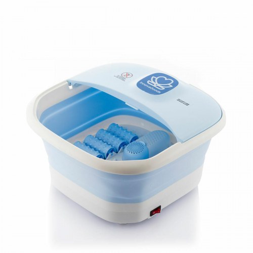 Footopy sammenklappeligt fodbad med ruller og hydromassage, 10 L, 500 W