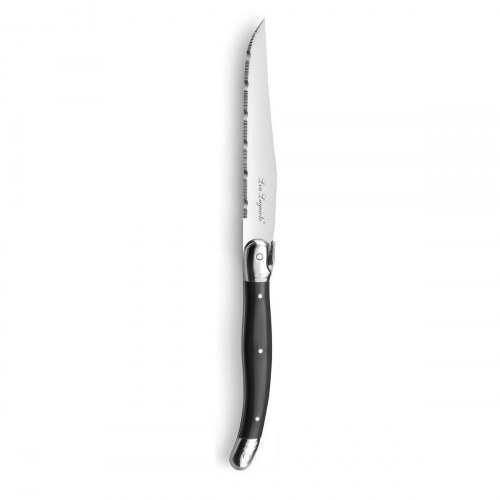 Lou Laguiole Rustic kødknive - sæt med 6 stk., 13 cm
