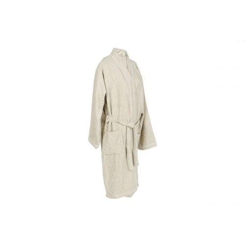 Morgenkåbe - Beige dame, 400 g/m², 2-dele