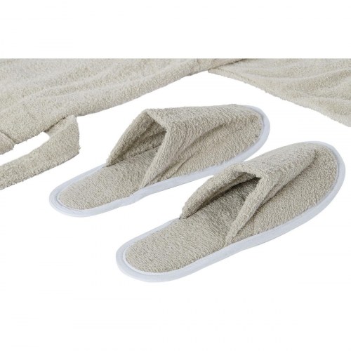 Morgenkåbe - Beige dame, 400 g/m², 2-dele