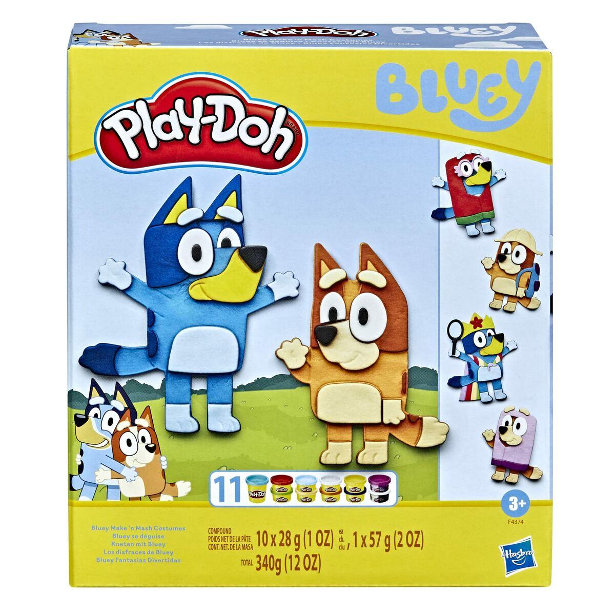 Modellervoks Spil Hasbro Bluey Farver Multifarvet