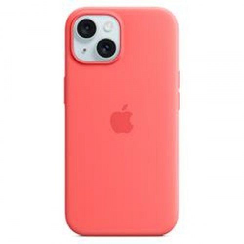 Apple silikonecover 6,7" - Pink til iPhone 15 Plus