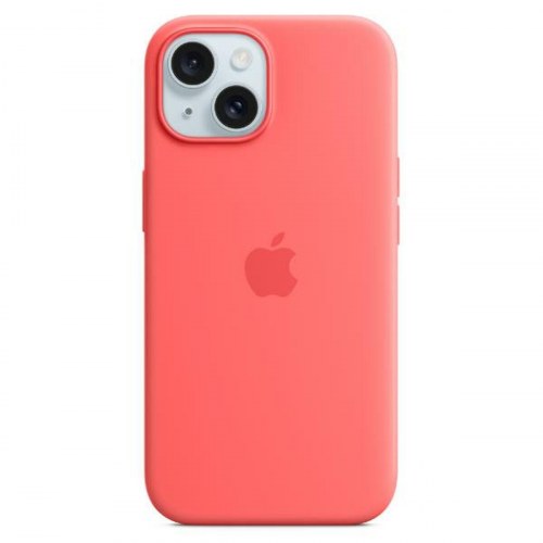 Apple silikonecover 6,7" - Pink til iPhone 15 Plus