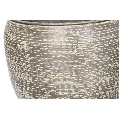 Urtepotte - grøn aluminium, 39 × 39 × 33 cm