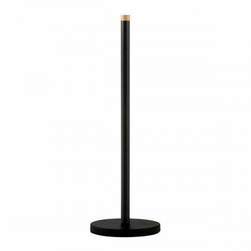 Andrea House toiletpapirholder ba72125 - sort metal og bambus