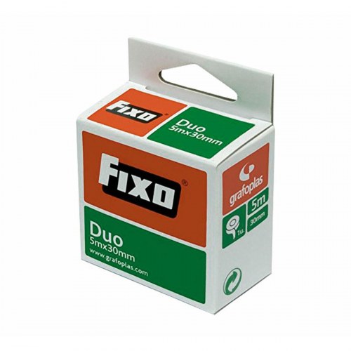 Fixo dobbeltsidet tape 30 mm × 5 m - 10 ruller