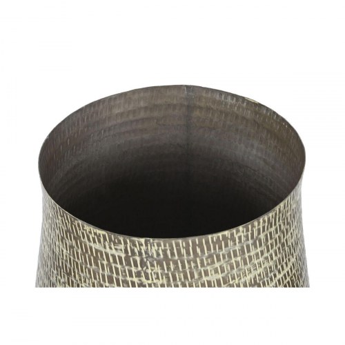 Urtepotte i aluminium - grøn, 44 × 44 × 46 cm