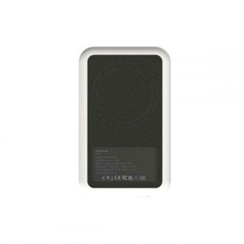 Kreafunk powerbank med trådløs oplader - hvid 5.000 mAh