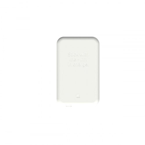 Kreafunk powerbank med trådløs oplader - hvid 5.000 mAh