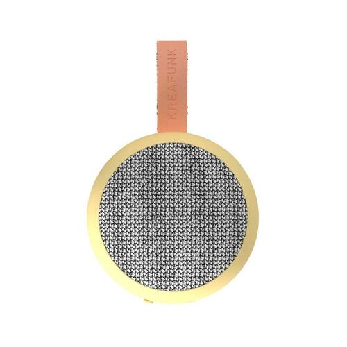 Transportable Bluetooth-højttalere Kreafunk Gul 6 W