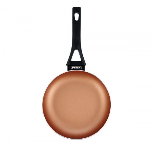 Stegepande Pyrex Action 24 cm - stemplet aluminium, kobber