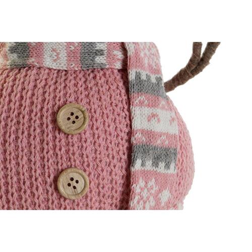 Indretning Hvid Brun Pink 30 x 16 x 33 cm (2 enheder)