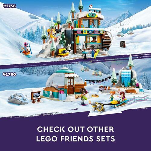 Playset Lego Friends 41756 Ski-Slope 980 Dele
