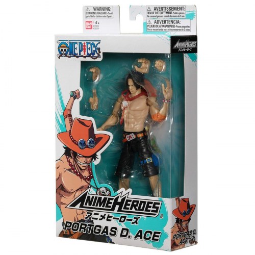 Actionfigur One Piece Bandai Anime Heroes - Portgas D. Ace 17 cm