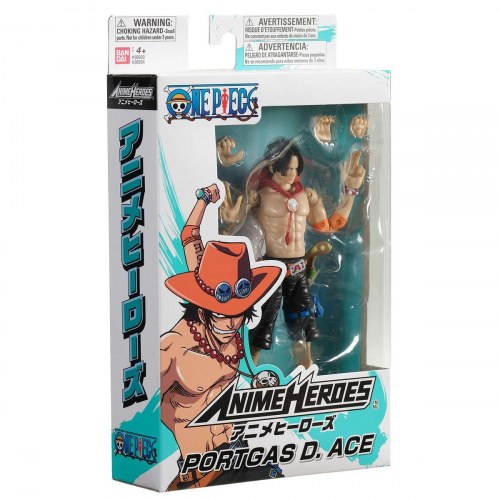 Actionfigur One Piece Bandai Anime Heroes - Portgas D. Ace 17 cm