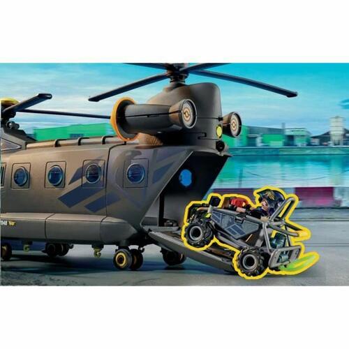 Legetøjssæt Playmobil Police Plane City Action Plastik