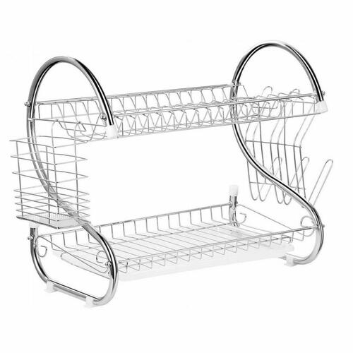 Opvaskestativ til køkkenvask Feel Maestro MR-1025-38 38 x 24 x 39 cm Sølvfarvet