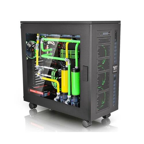 ATX Semi-tårn kasse THERMALTAKE Core W100 Blå Sort