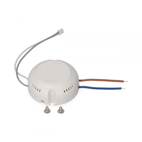 EDM Product udskifter/katalysator til LED-belysningsarmatur, 24 W, hvid, cirkulær