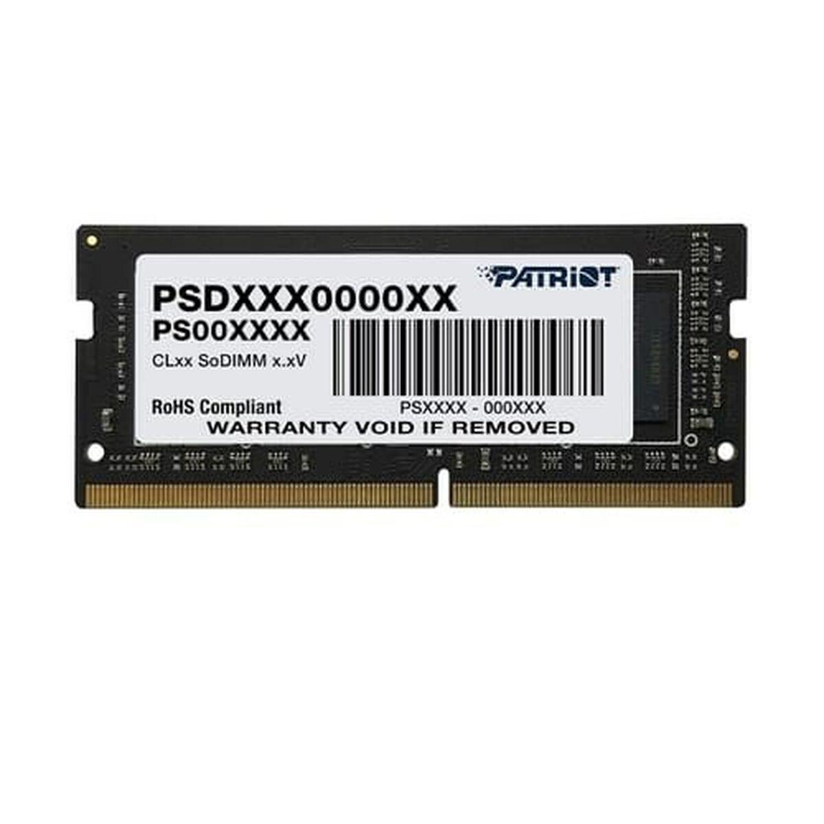 Patriot Memory DDR4 SO‑DIMM 16 GB 3200 MHz CL22 (PSD416G320081S)