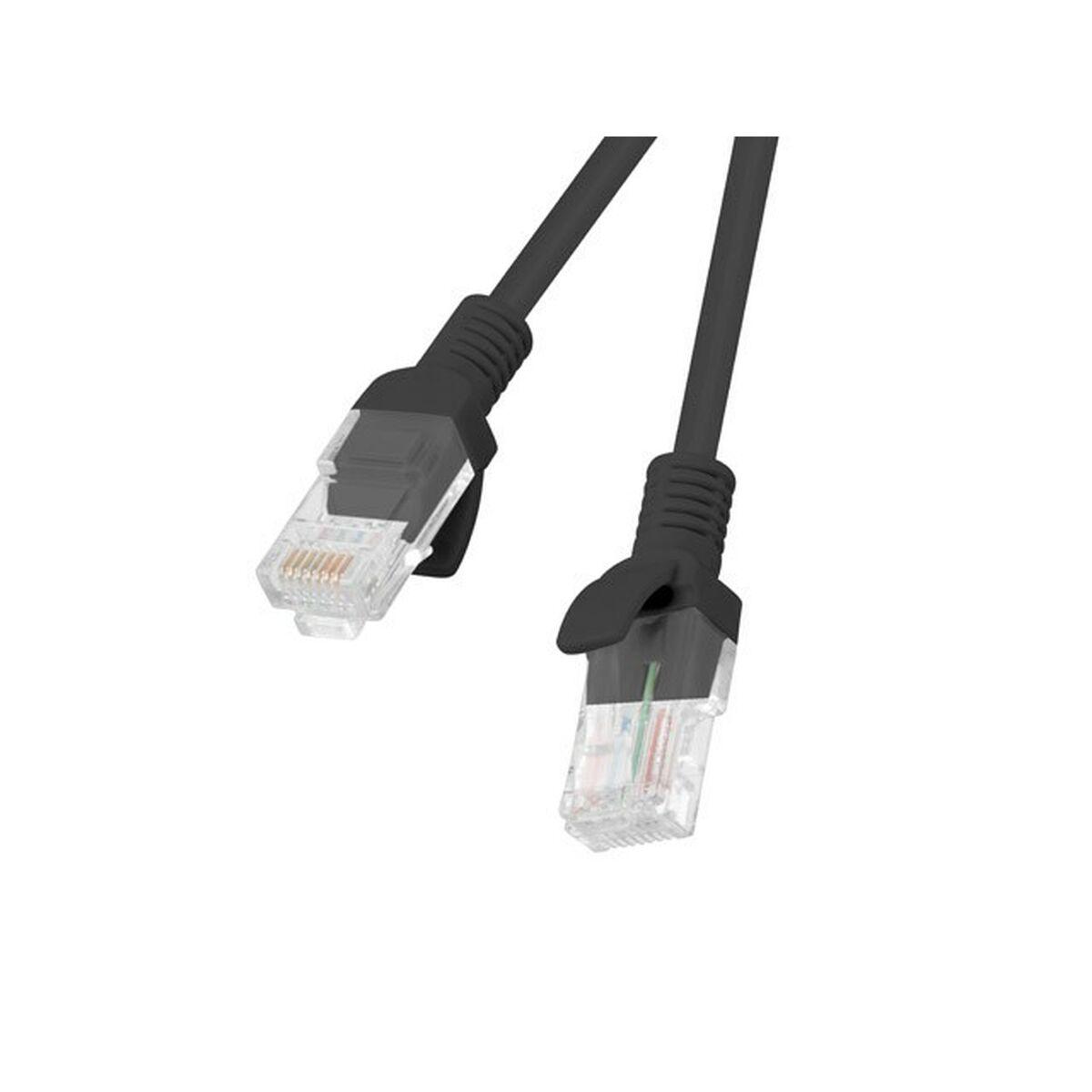 Lanberg UTP Cat5e netværkskabel, RJ45 han/han, 15 m - sort