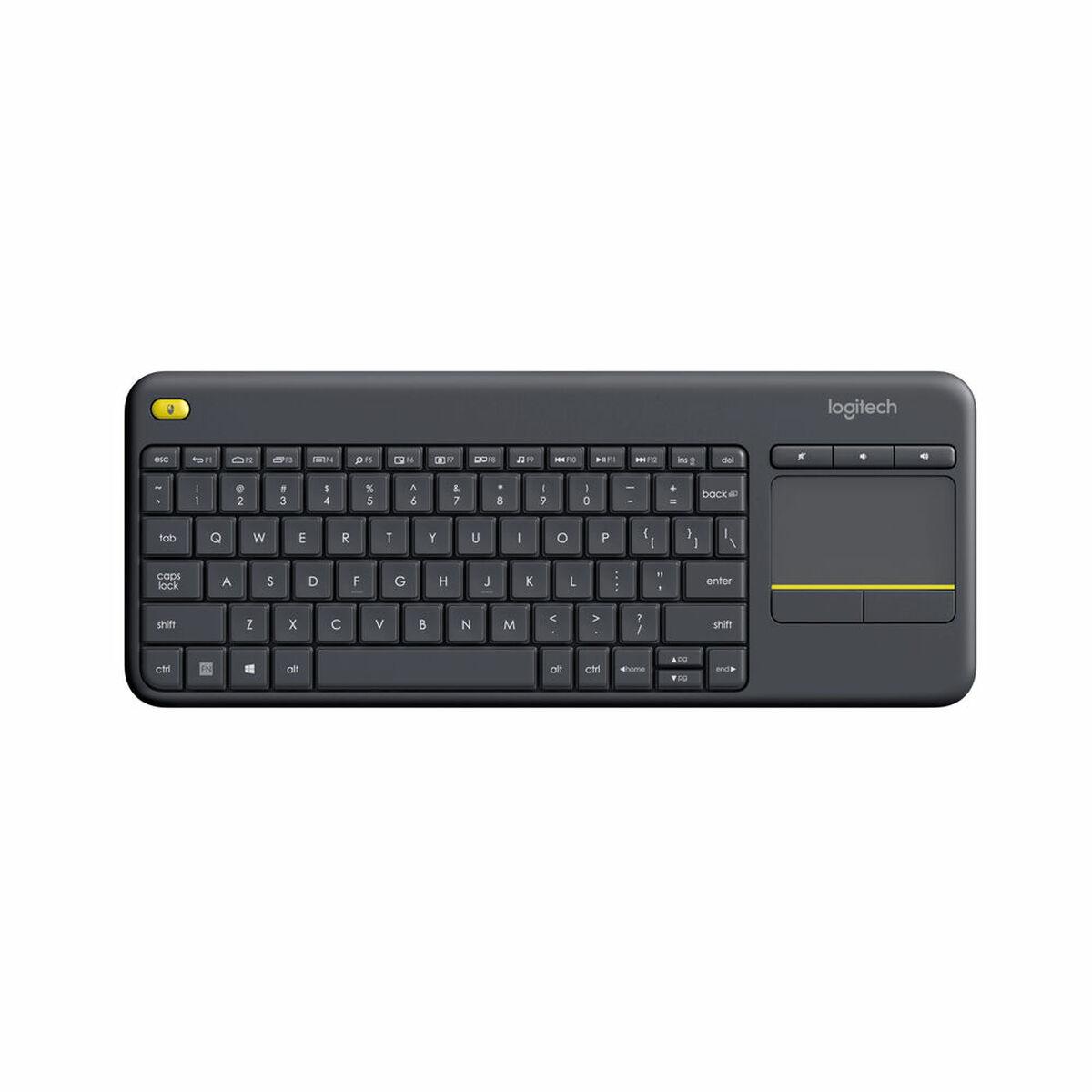 Tastatur Logitech 920 007145 Sort