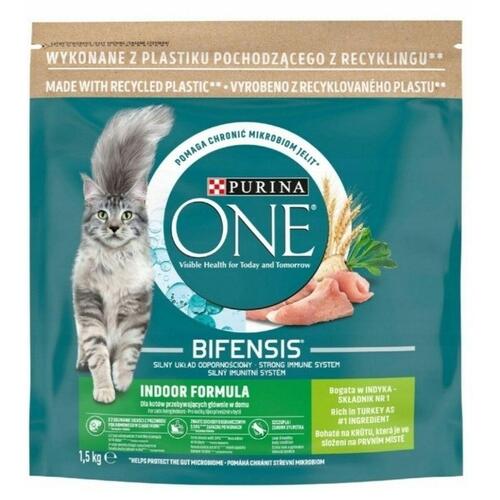 Kattemad Purina One Bifensis Indoor Formula Kalkun 1,5 Kg