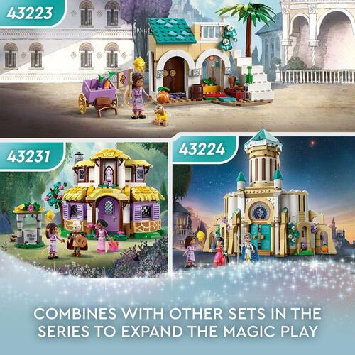 Playset Lego Disney Wish 43224 King Magnifico's Castle 613 Dele