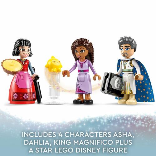 Playset Lego Disney Wish 43224 King Magnifico's Castle 613 Dele