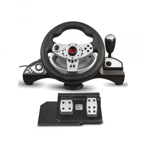 Nano RS RS700 racerrat med pedaler - USB (sort/sølv)