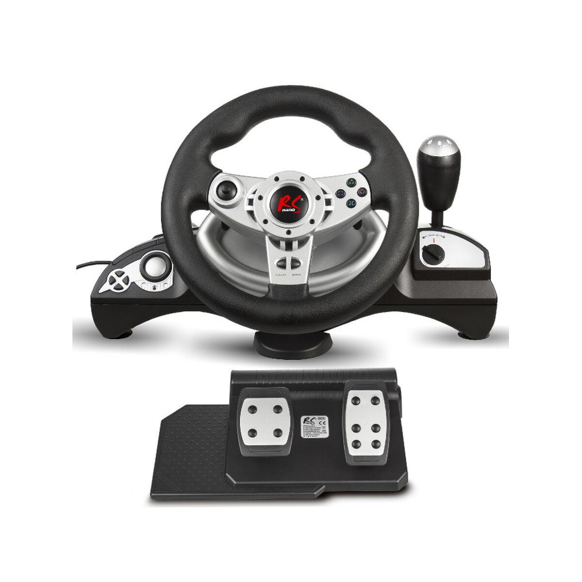Nano RS RS700 racerrat med pedaler - USB (sort/sølv)