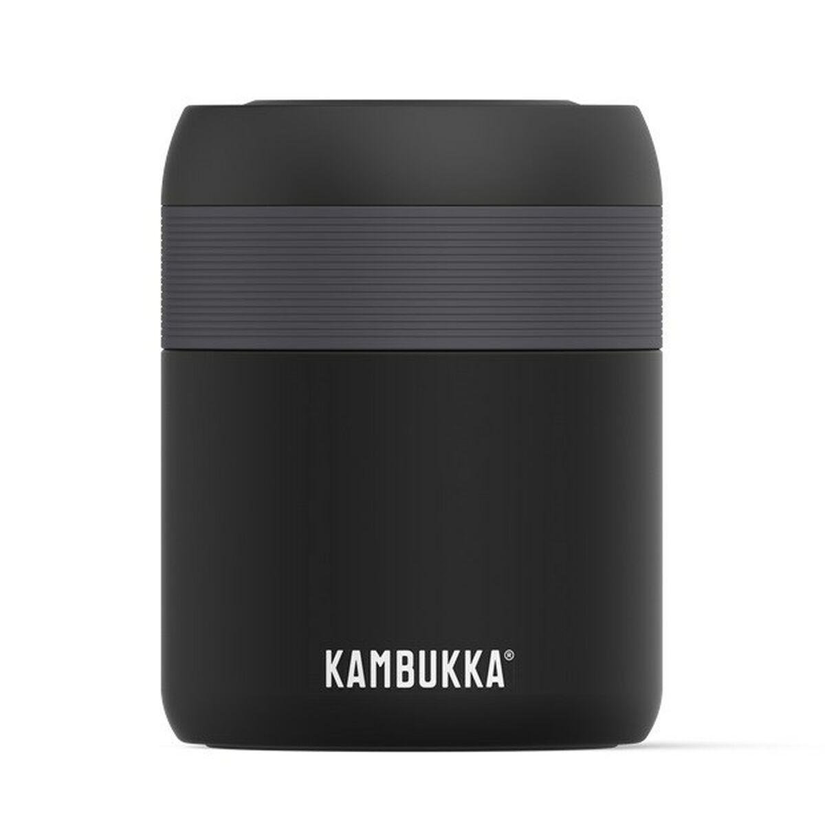 Termokande Kambukka Bora Sort Rustfrit Stål 600