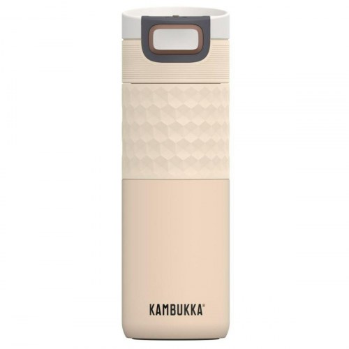 Kambukka Etna Grip termoflaske 500 ml - Barely Beige, rustfrit stål