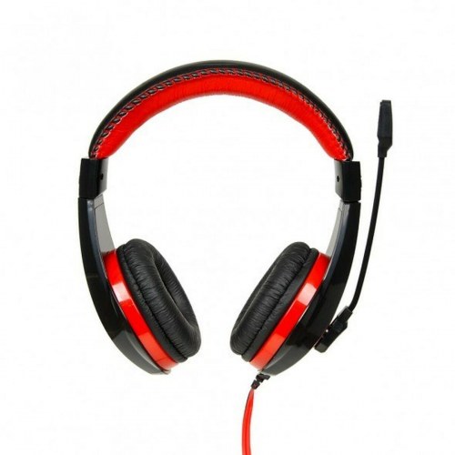 Ibox SHPI1528MV gaming headset med mikrofon - sort/rød