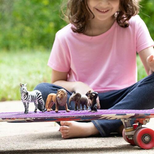 Dyrefigurer Schleich 42387 Wild Life: Safari 4 Dele Plastik