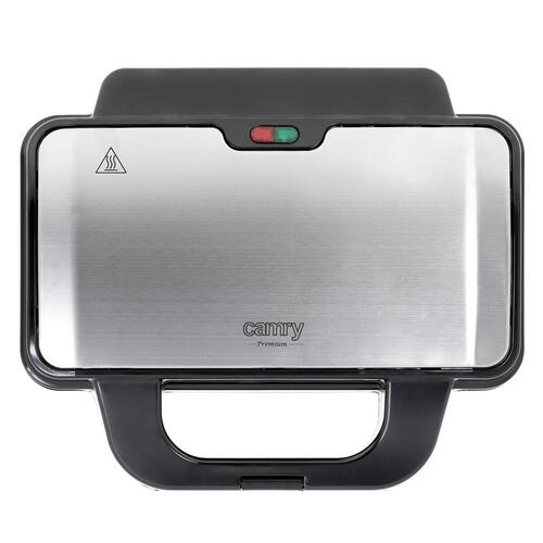 Sandwich Maker Adler CR 3054 Sølvfarvet 1300 W