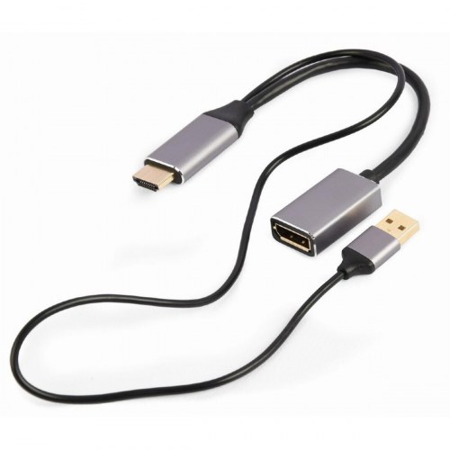 GEMBIRD DisplayPort til HDMI-adapter - 4K Ultra HD, sort