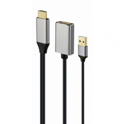 GEMBIRD DisplayPort til HDMI-adapter - 4K Ultra HD, sort