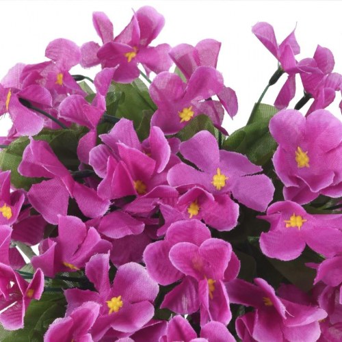 Blomsterguirlander til jul 3 stk. 85 cm lyslilla