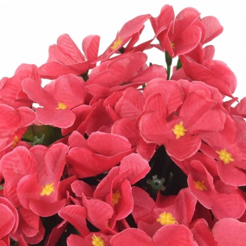 Blomsterguirlander til jul 3 stk. 85 cm rosenrød