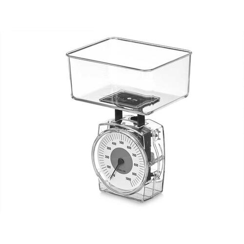 køkkenvægt 1 kg Gennemsigtig 400 ml 11,5 x 6 x 8,7 cm (12 enheder)