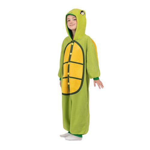 Kostume til børn Skildpadde Gul Grøn Onesize (2 Dele)