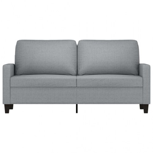 2-personers sofa 140 cm stof lysegrå