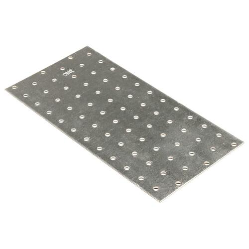 Perforerede plader 20 stk. 2 mm 240x120 mm galvaniseret stål