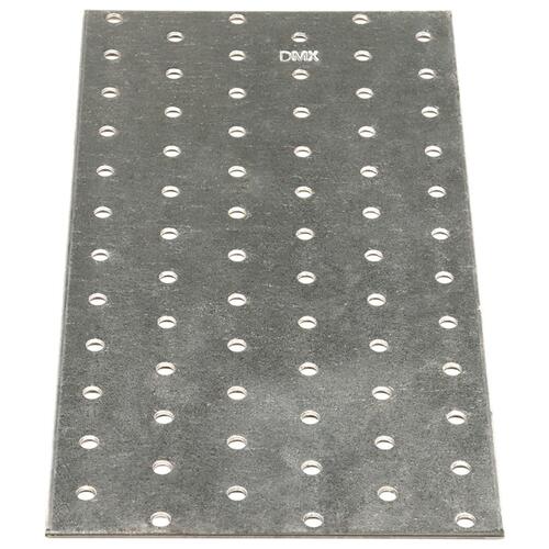 Perforerede plader 20 stk. 2 mm 240x120 mm galvaniseret stål