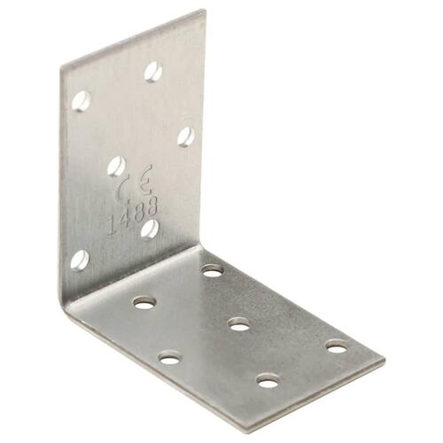 Vinkelbeslag 40 stk. 2 mm 60x40x60 mm galvaniseret stål