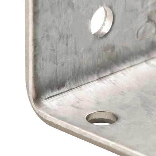 Vinkelbeslag 40 stk. 2 mm 60x40x60 mm galvaniseret stål