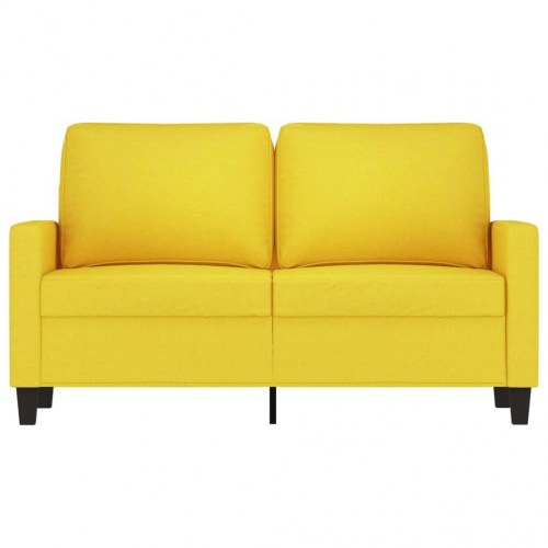 2-personers sofa 120 cm stof lysegul