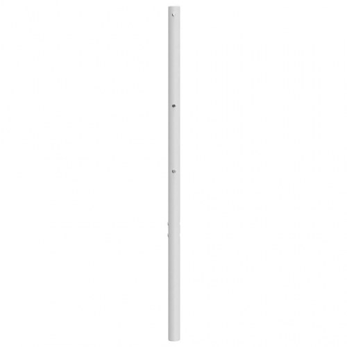 Udskiftningsgavl i metal 135 cm - hvid
