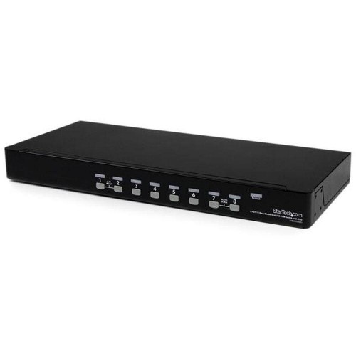 Startech 8-port KVM-switch SV831DUSBU (USB/VGA, 1U rack)